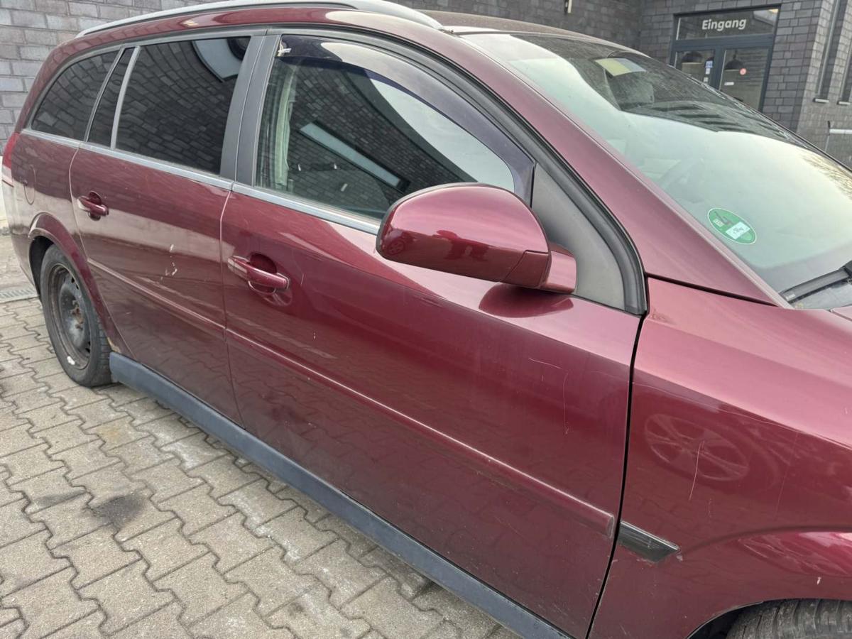 Opel Vectra C original T&uuml;r vorn rechts Z594 Rubinrot Rohbau Bj.2005